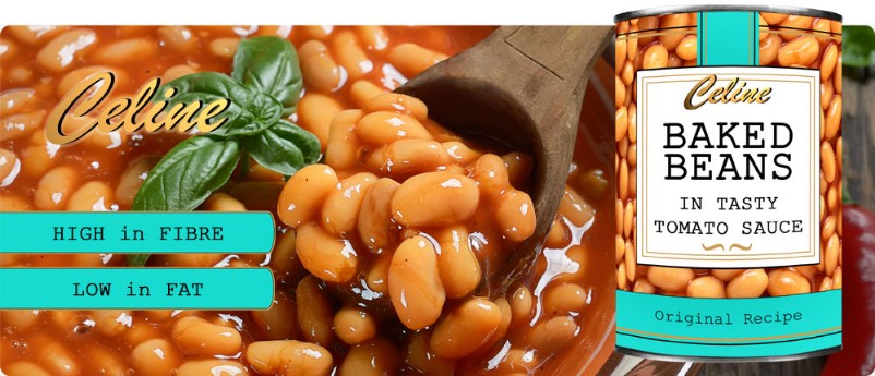 Celine, baked beans