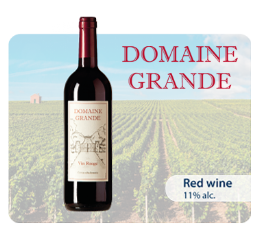 Domaine Grande, wine