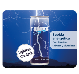 Thunderstorm, bebida energética